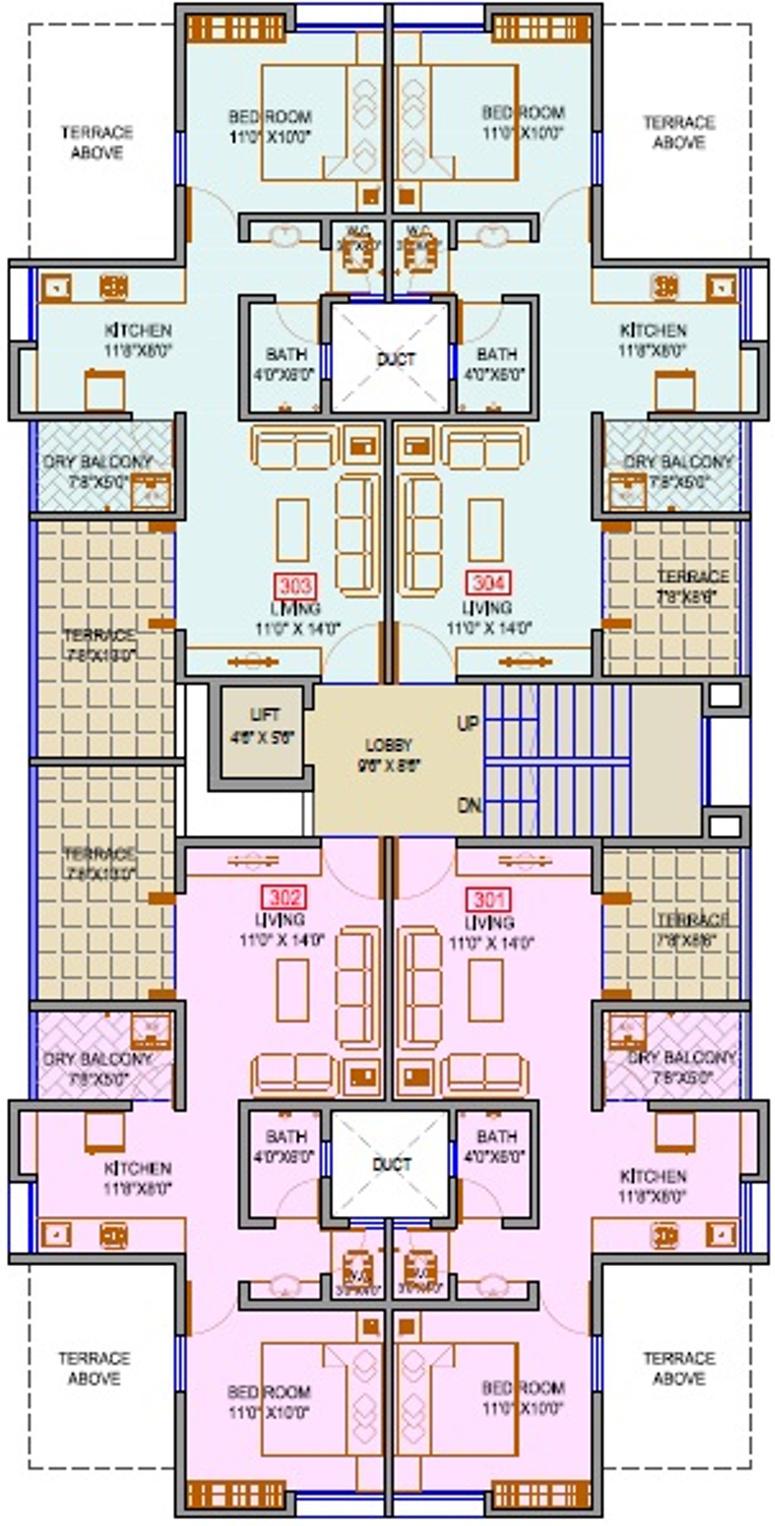 Images for Cluster Plan of Neeti Constructions Galaxy