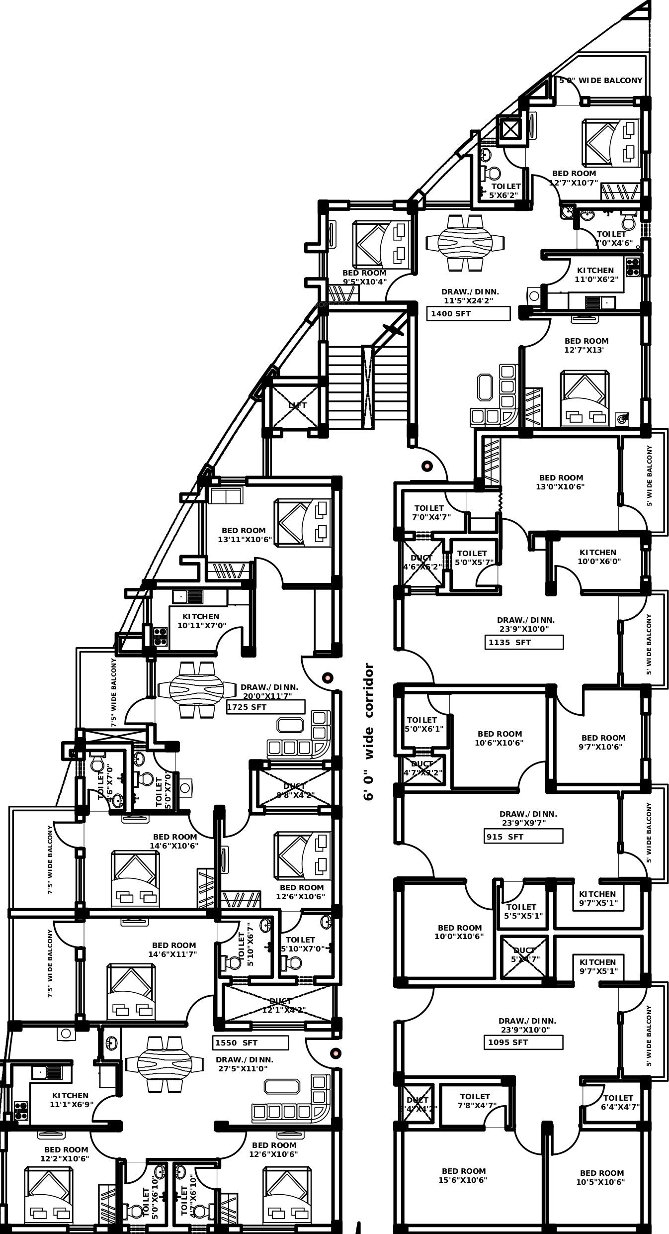 Images for Cluster Plan of Jaya Cube Residency