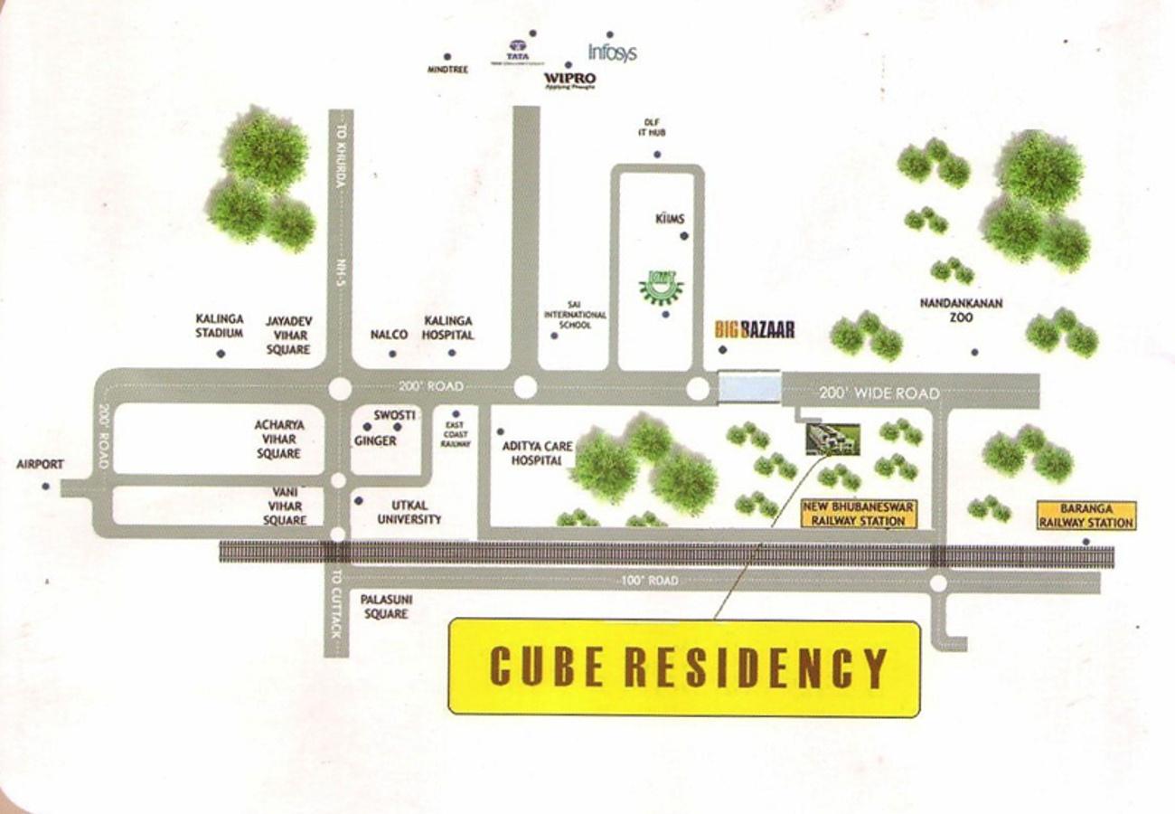Images for Location Plan of Jaya Cube Residency