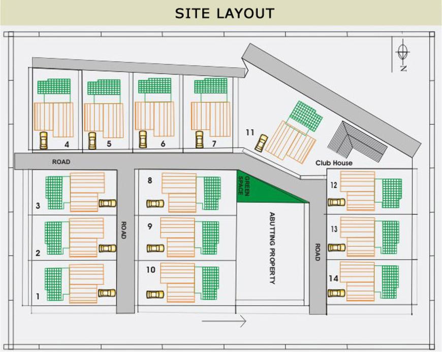 Images for Layout Plan of Saibaba Hyde Park Villas