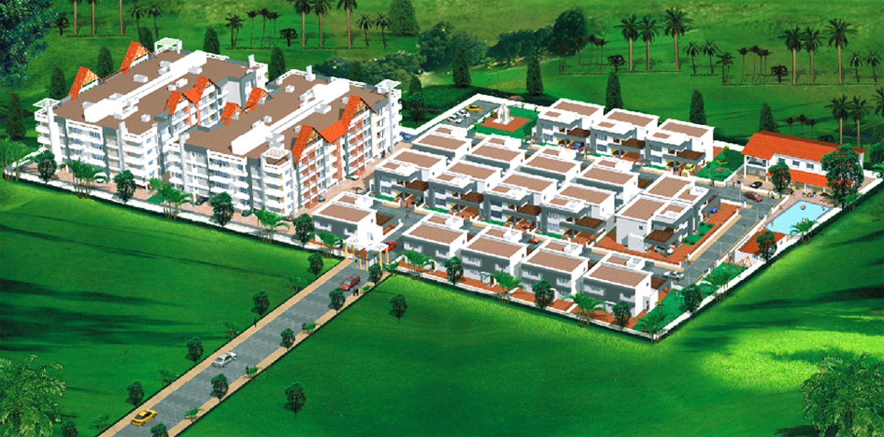 Images for Elevation of Sri Sri Brindhavan Garden