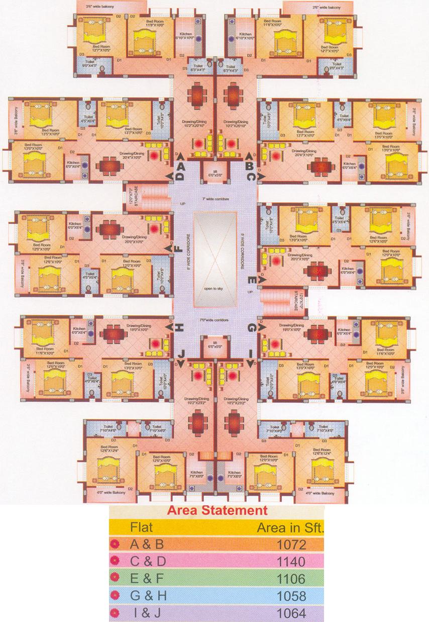Images for Cluster Plan of Ajiban Ashrivad Plaza