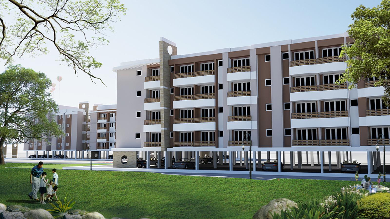 mount-housing royale Elevation