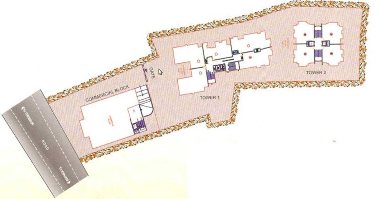 bhavanam Images for Site Plan of Alukkas Builders and Developers Bhavanam