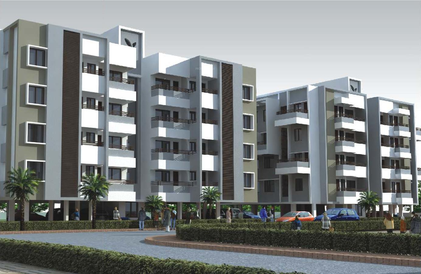 greens-apartment Images for Elevation of Leverage Greens Apartment