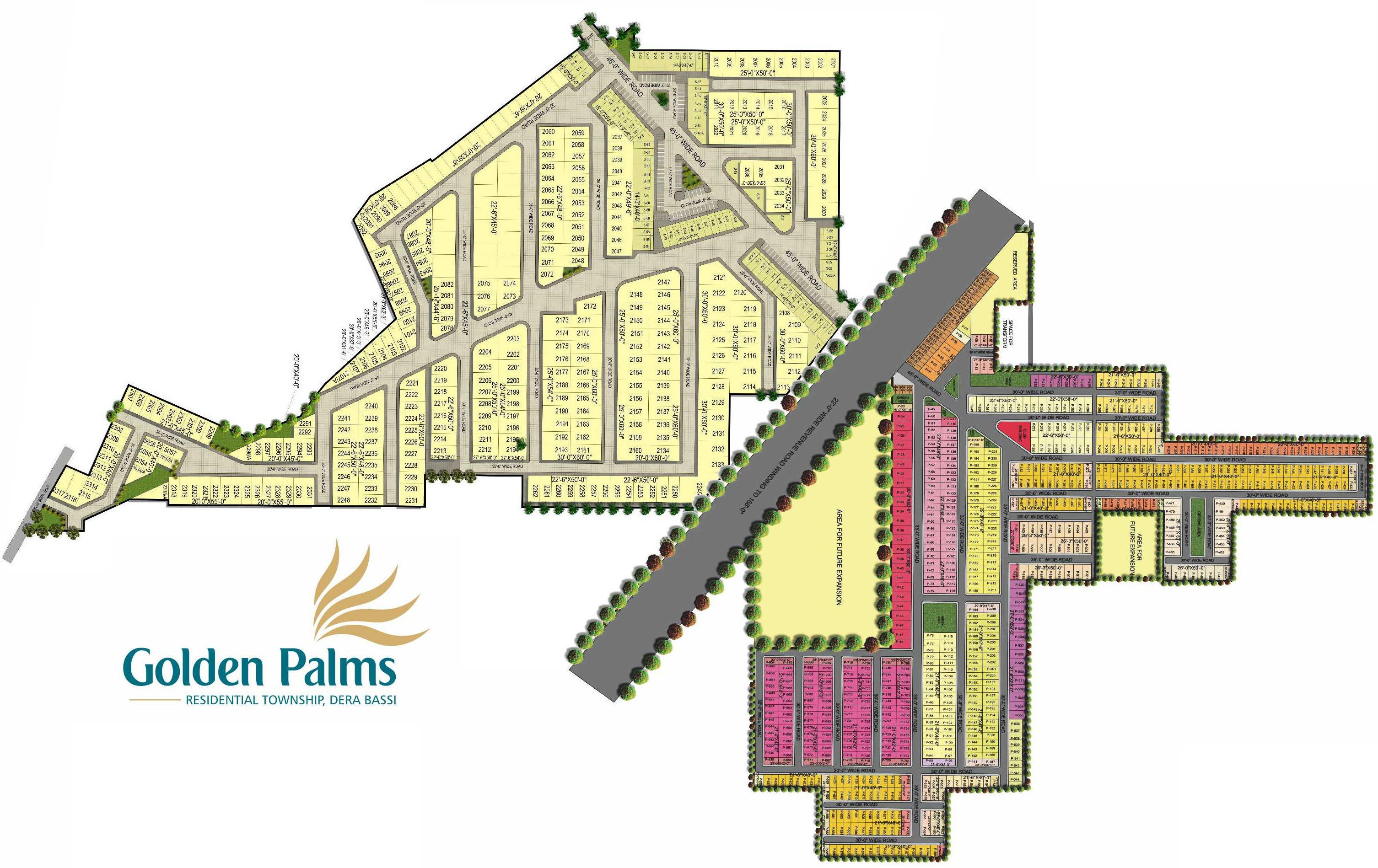 golden-palms-plots Images for Layout Plan of Ubber Golden Palms Plots