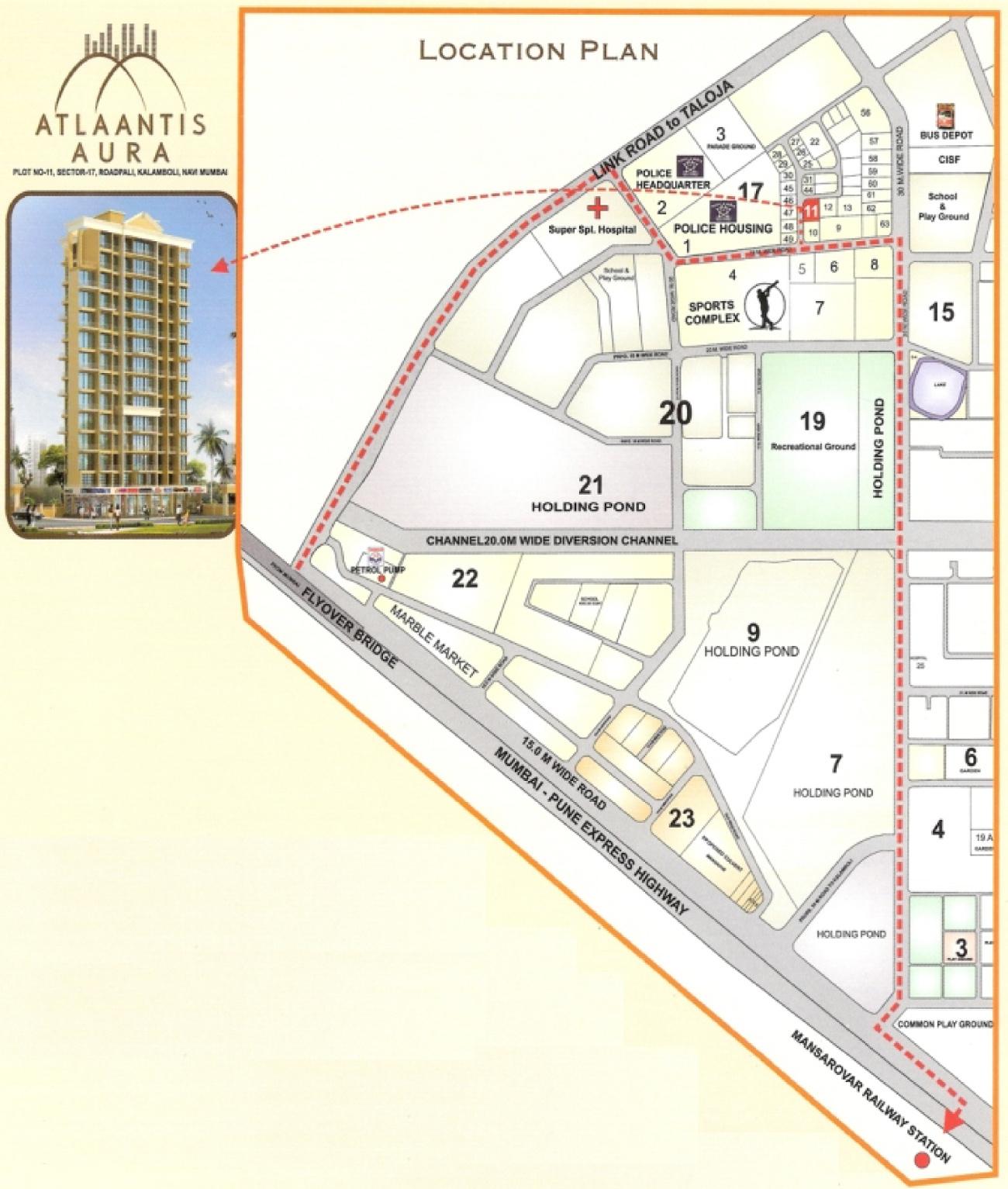 Images for Location Plan of Atlaantis Aura