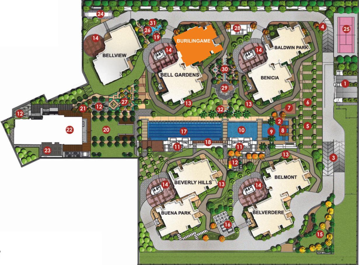 bellezza-p1 Images for Site Plan of Lodha Bellezza P1