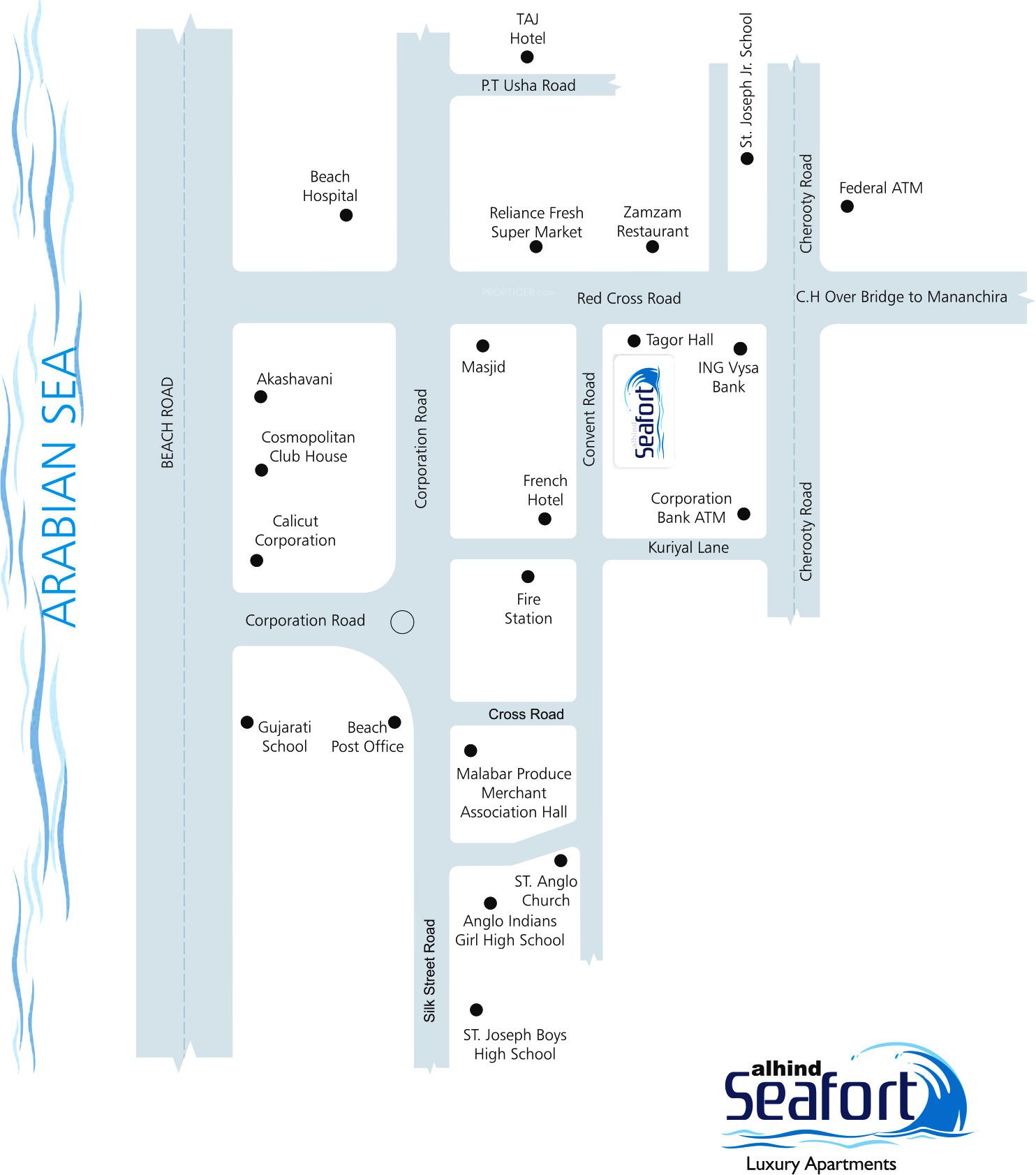 seafort Location Plan