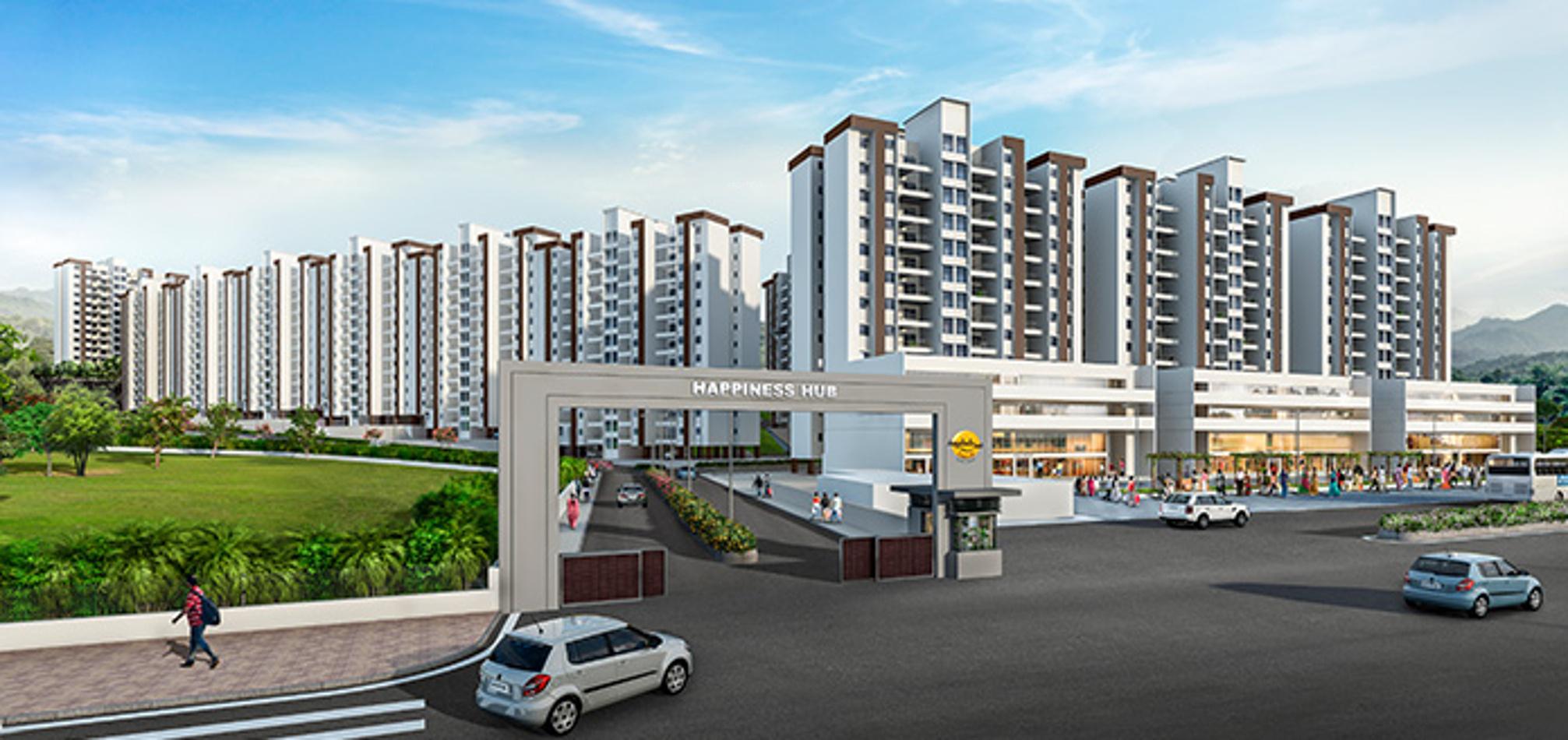 happiness-hub Images for Elevation of Paranjape Happiness Hub