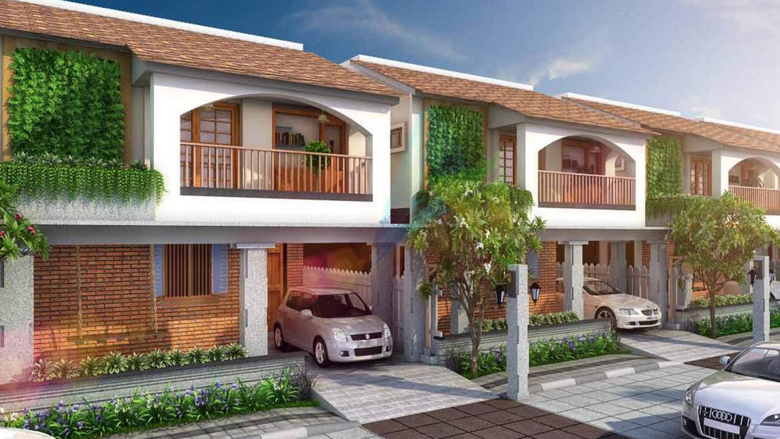 malgudi-villas Images for Elevation of Bluejay Malgudi Villas