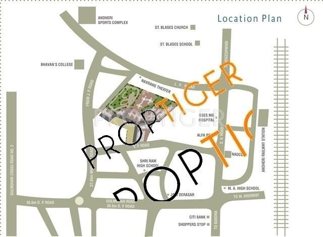 Images for Location Plan of Sagar City Indian Ocean C and D