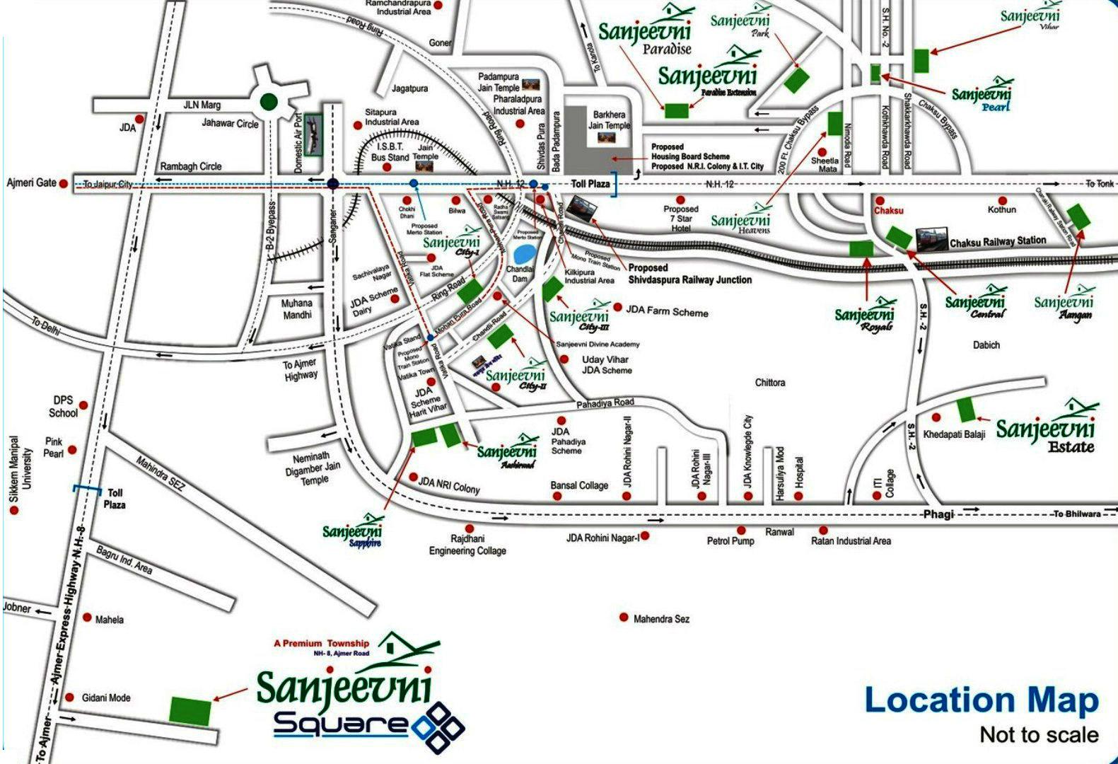 Images for Location Plan of Sanjeevni Square