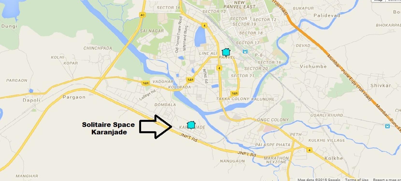 solitaire-space Images for Location Plan of Space India Builders and Developers Solitaire Space