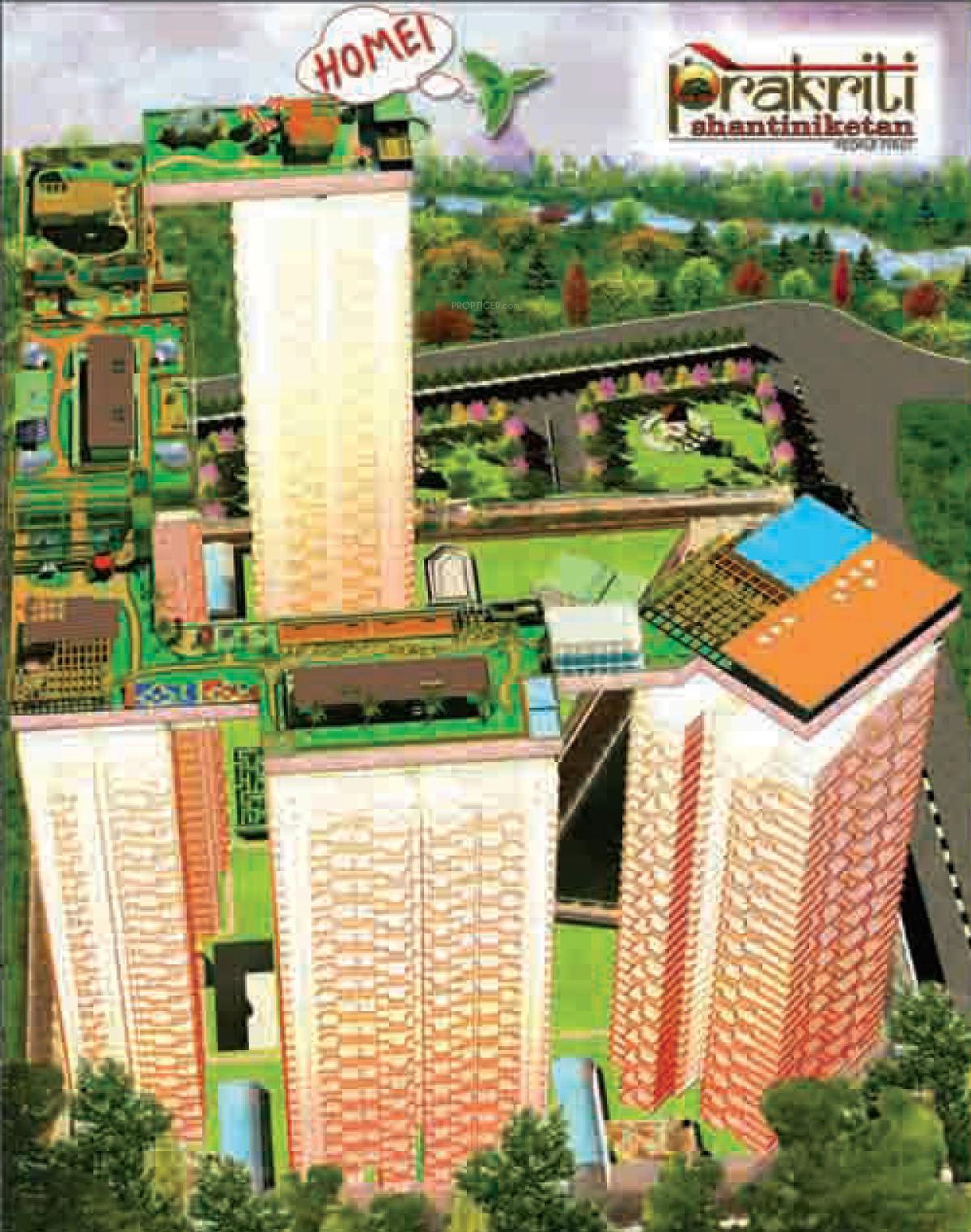 prakriti Images for Elevation of Shantiniketan Prakriti