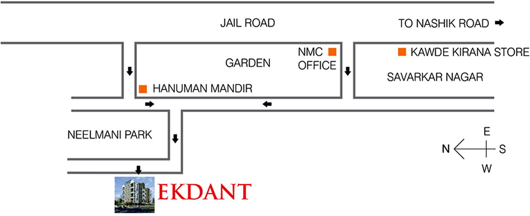 Images for Location Plan of Advait Ekdhant Apartment
