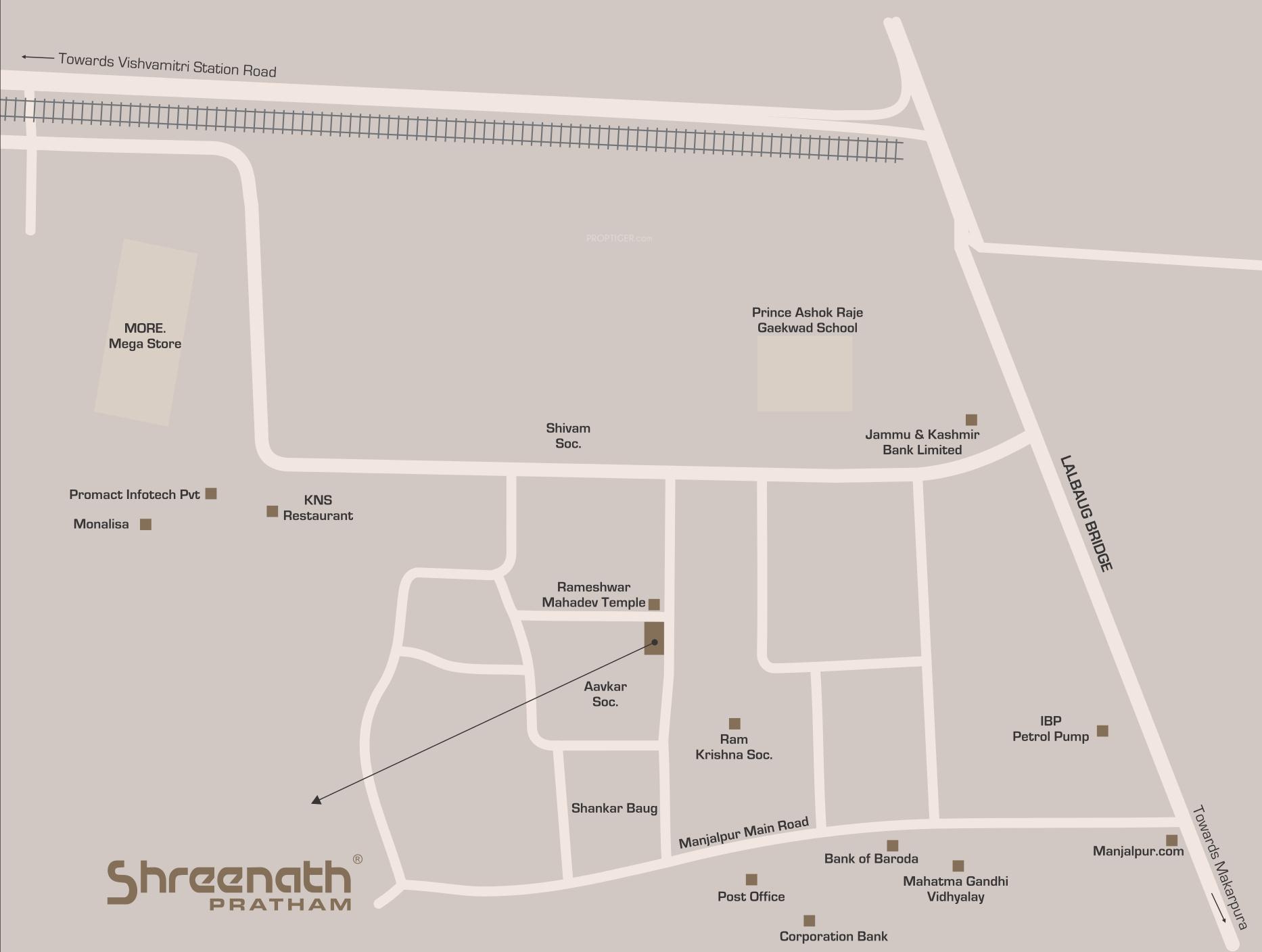 Images for Location Plan of Shreenath Pratham