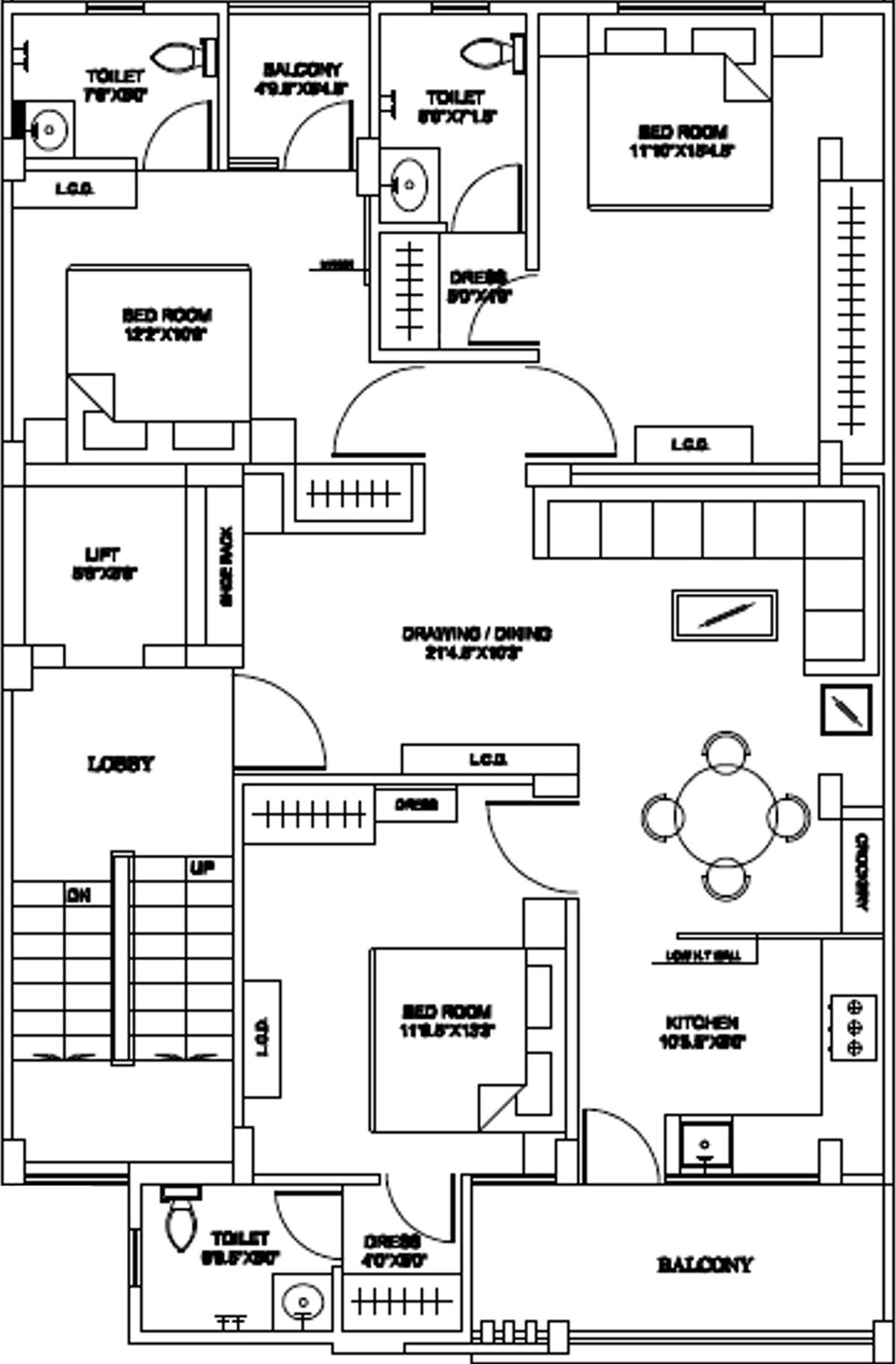 Images for Cluster Plan of Icarus Builders Ishan Residency
