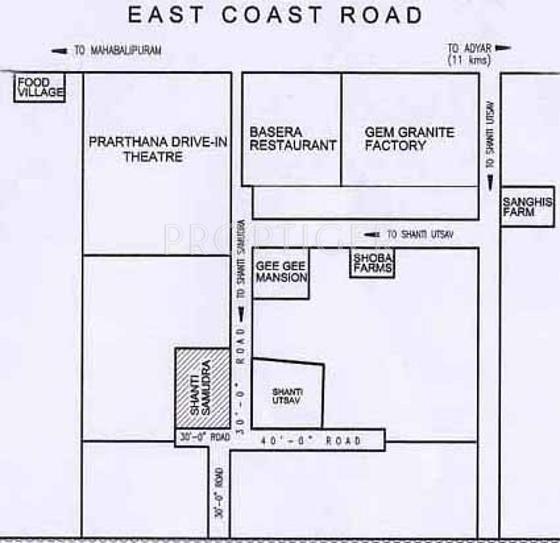 Images for Location Plan of Shanti Samudra