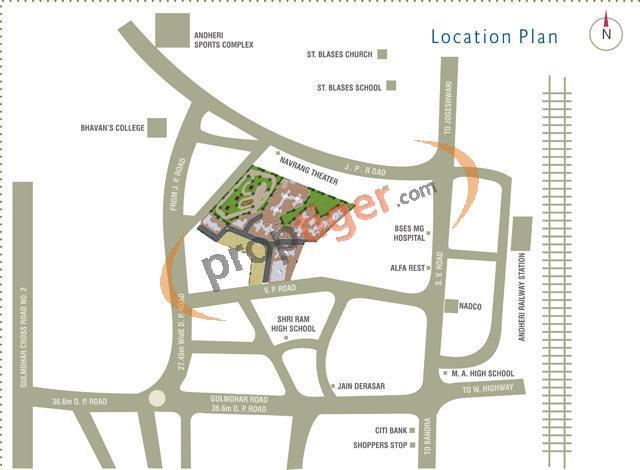 Images for Location Plan of Sagar Builders Sagar Apartments