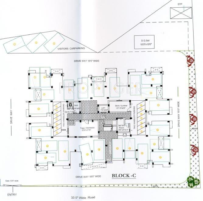 Images for Cluster Plan of Chaitanya Shantiniketan Serena